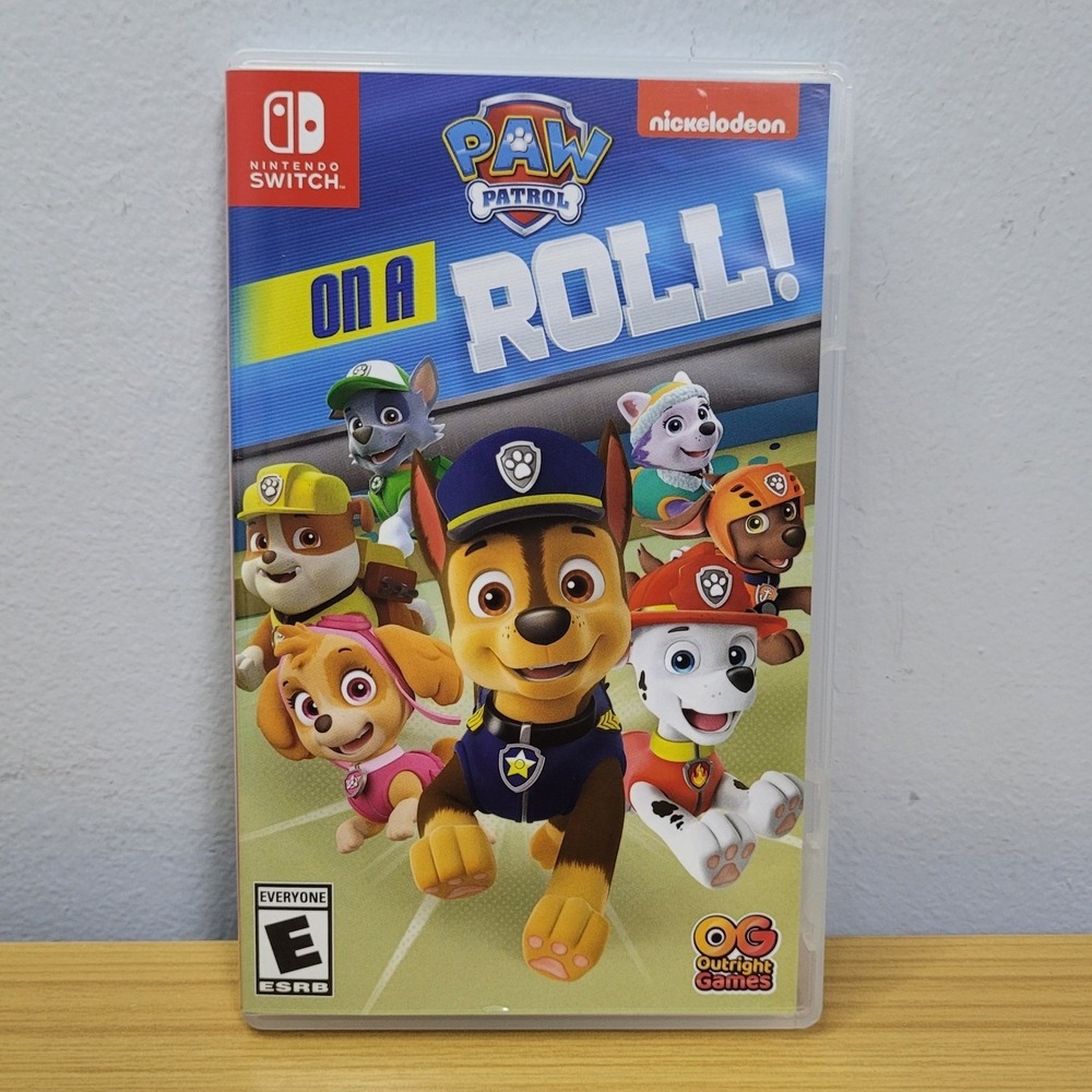 Paw Patrol On A Roll! Nintendo Switch New Open Box